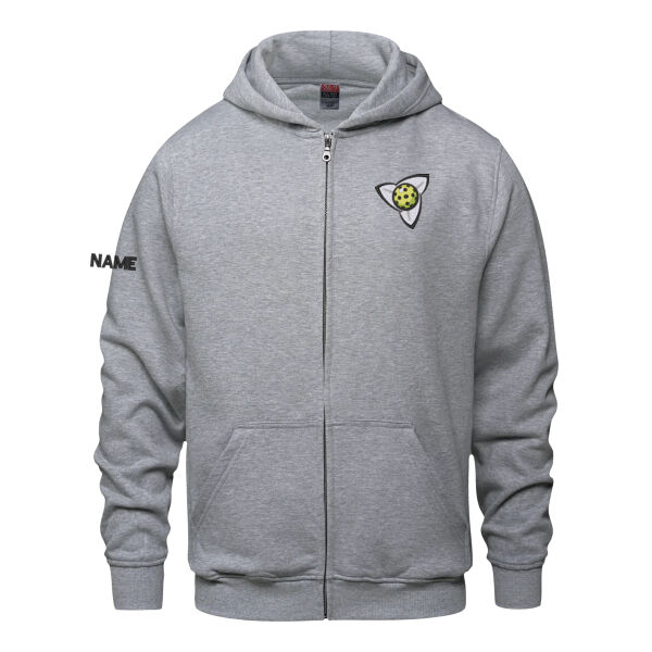 Surfer Youth Icon Emblem Embroidered Full-Zip Thumbnail